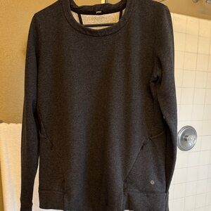 Lululemon Black Long Sleeve Sweatshirt